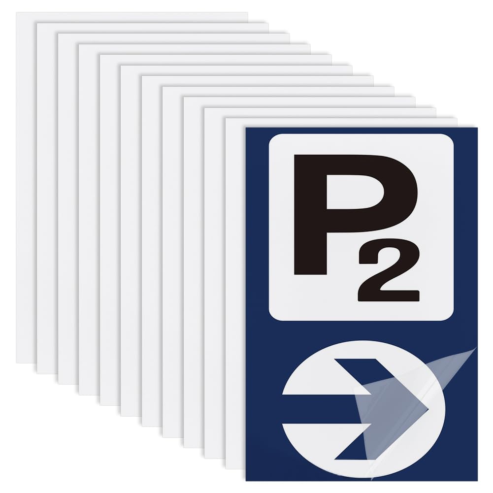 Electrostatic PVC Protective Film Stickers 20pc Windshield Applicator 23×15cm – Clear