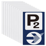 Electrostatic PVC Protective Film Stickers 20pc Windshield Applicator 23×15cm – Clear