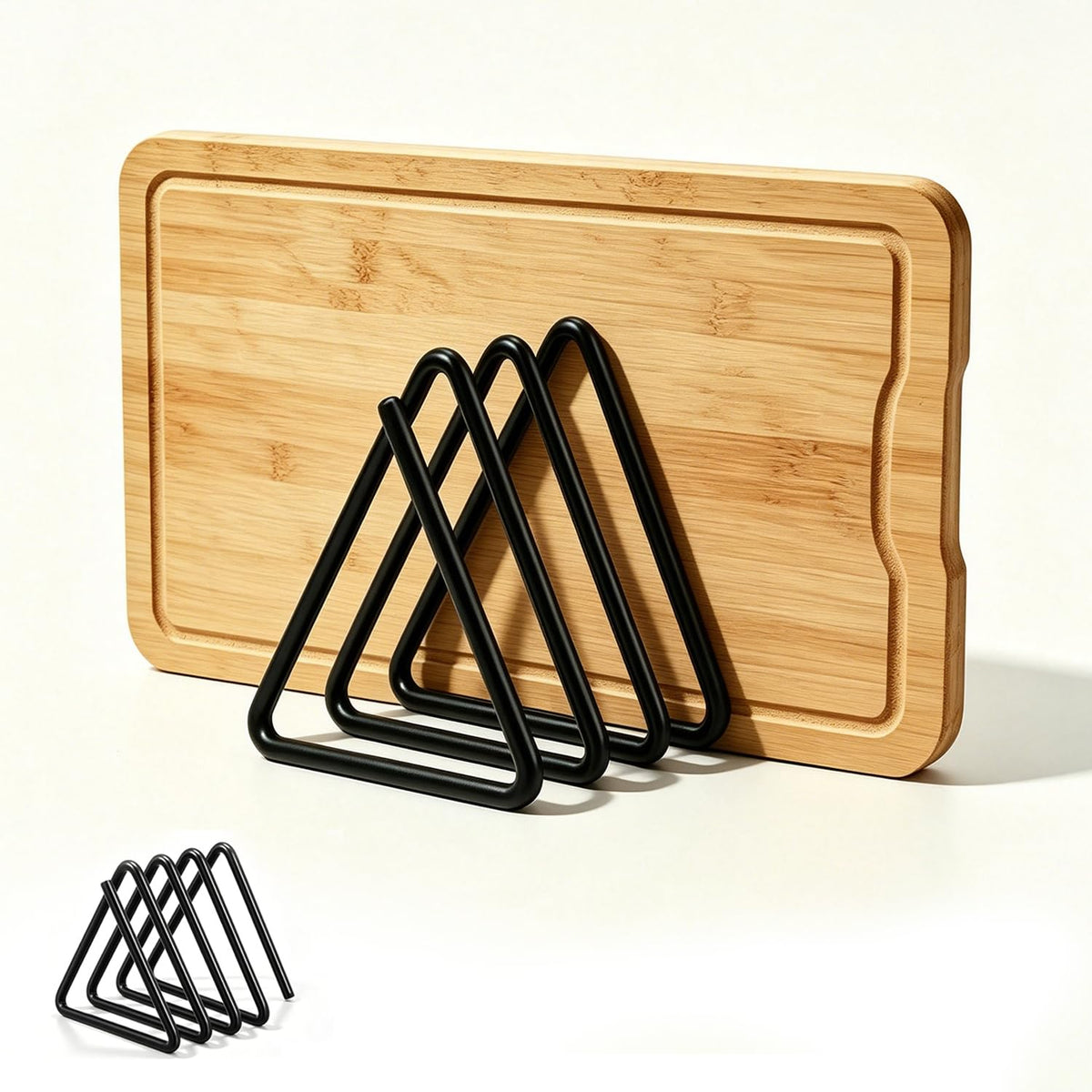 Pot Lid Holder Metal Kitchen Organizer Stand – Metal