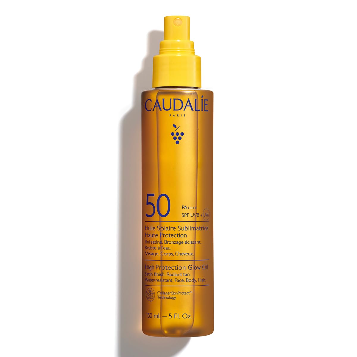 Caudalie Sun Oil SPF 50 Very High Protection Face Body Hair – 150 ml