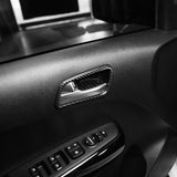 Car Door Handle Bowl Cover Trim for Kia Picanto 2017-2025 4pc – Carbon Fiber