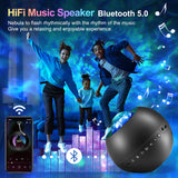 Proiector cer înstelat galaxie cu 20 moduri de lumini, difuzor Bluetooth și 15 sunete albe