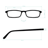 Ochelari de citit DIDINSKY finisaj catifelat antireflex unisex dioptrie +1.00 – Cenușiu
