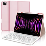 Keyboard Case for iPad Pro 12.9 / Air 13 (M4/M3/M2) – Pink
