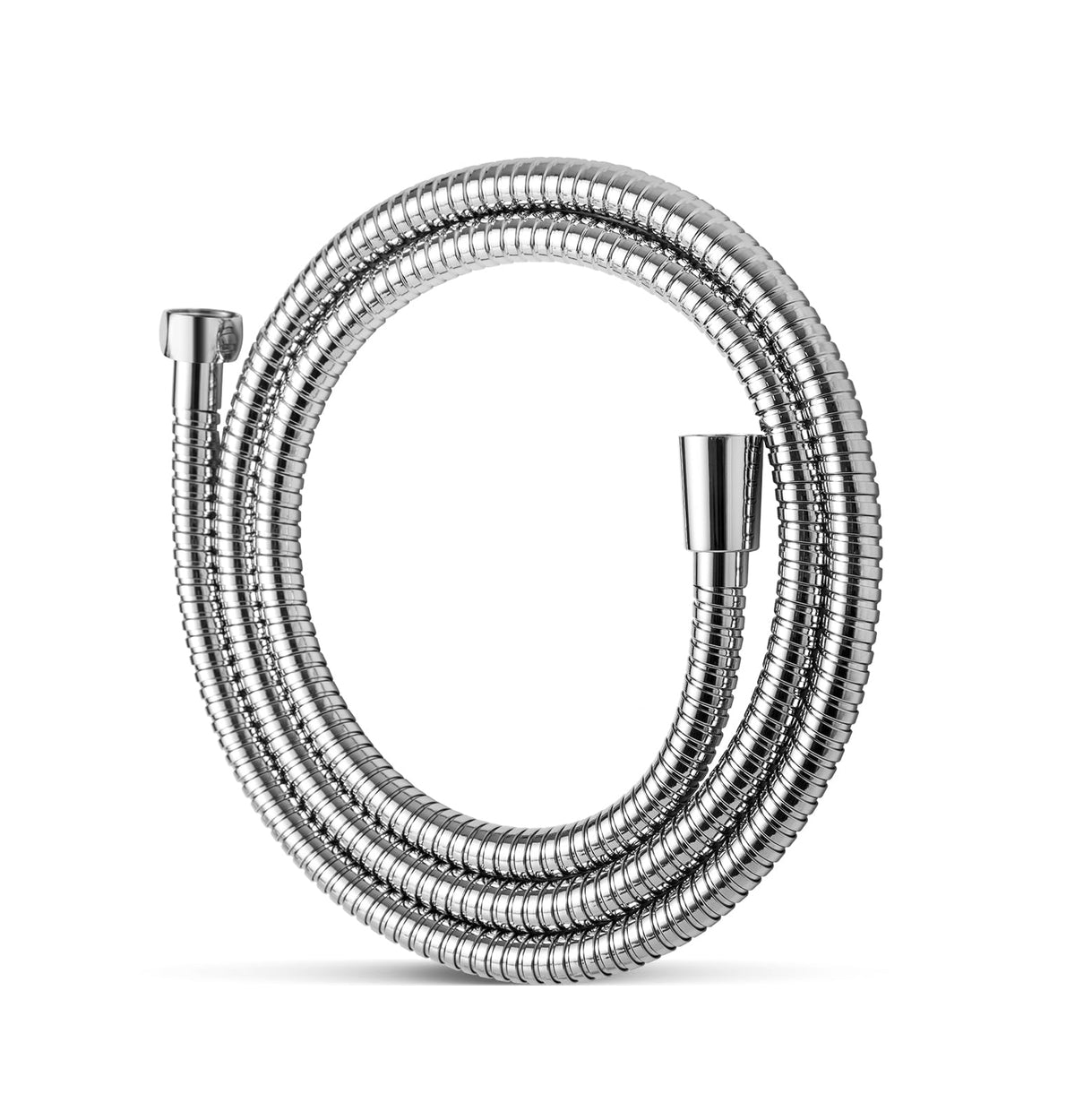 Shower Hose 1.2m Anti-Twist Stainless Steel High-Pressure – Chrome
