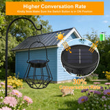 Lămpi solare decorative de grădină formă de soare suspendabile IP65, set 2 bucăți – Lumină caldă