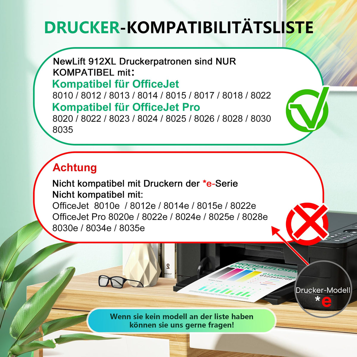 Cartuș cerneală compatibil 912XL capacitate mare pentru HP OfficeJet Pro 8022 8023 8024 8025 – Negru