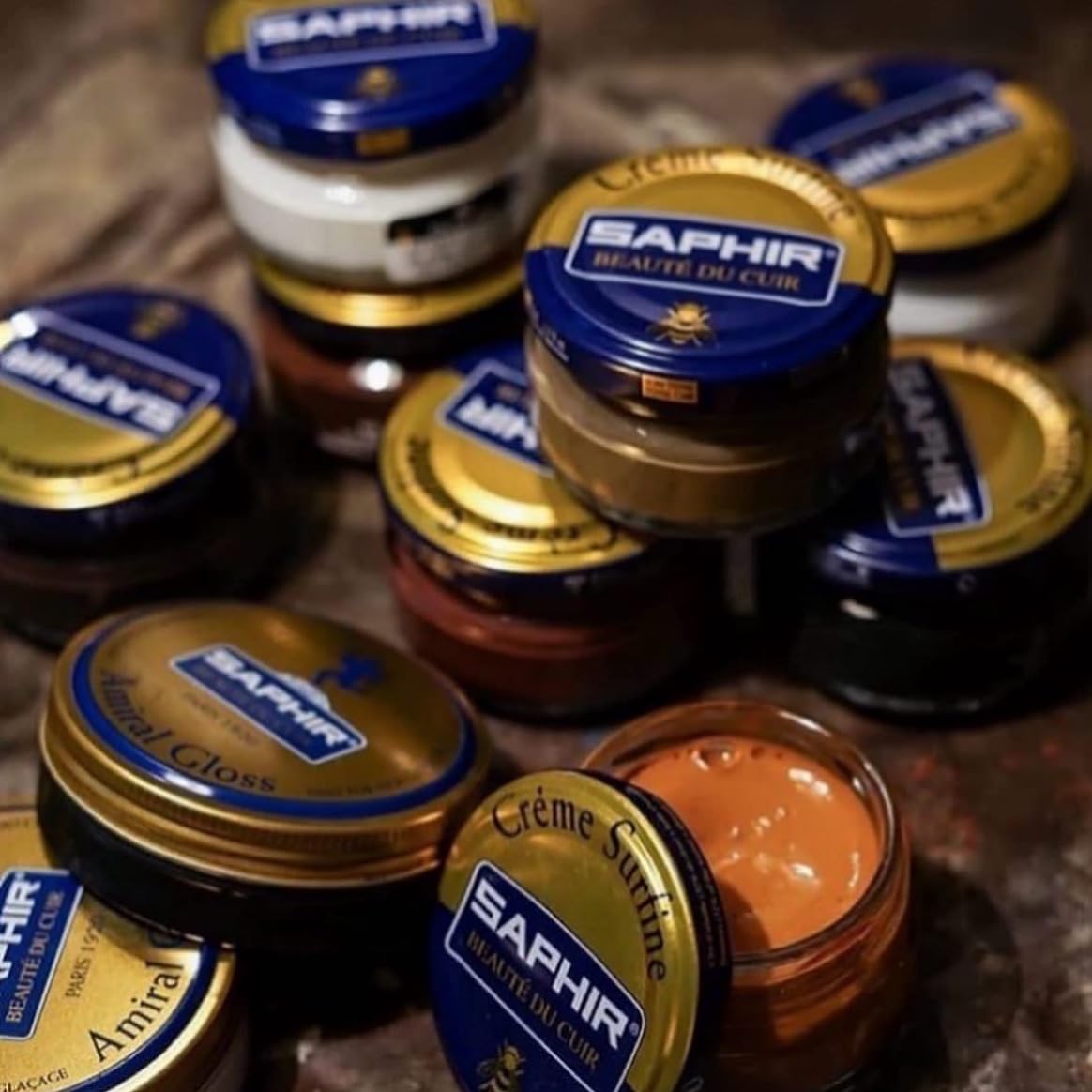 Saphir Leather Care Crème 50 ml – White