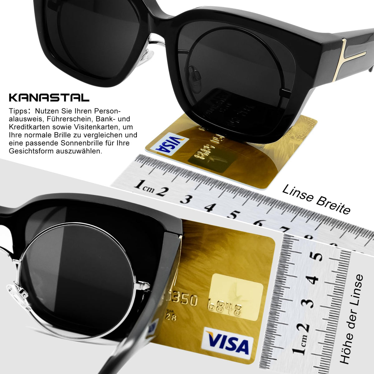KANASTAL Oversized Over Sunglasses Men and Women Polarized Over Glasses Sunglasses for Glasses Wearers UV400 Sun Protection, Brown Frame Brown Lenses