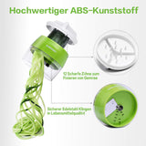 Handheld 4-in-1 Vegetable Spiralizer Multi Slicer – White