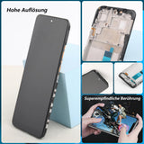 Display LCD de schimb cu touchscreen și ramă RongZy pentru Xiaomi Redmi Note 12 4G 6.67" – Negru