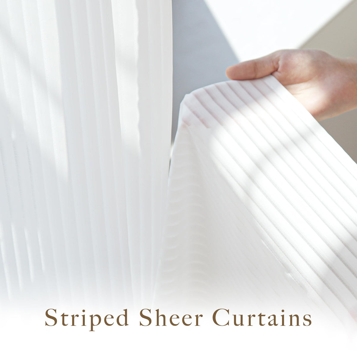 Voile Sheer Curtains with Eyelets Set of 2 220x140cm – Ivory