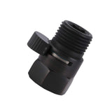 Shower Head Shut-Off Valve for Hand Shower – Black