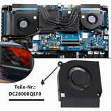 GPU Cooler Fan 4-pin for Acer Nitro AN517/AN515 – DC28000QEF0