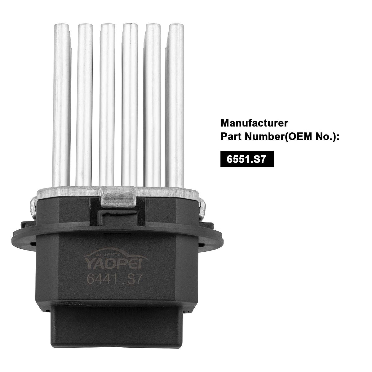 Rezistență trepte ventilator aerotermă YAOPEI cod 6441.S7