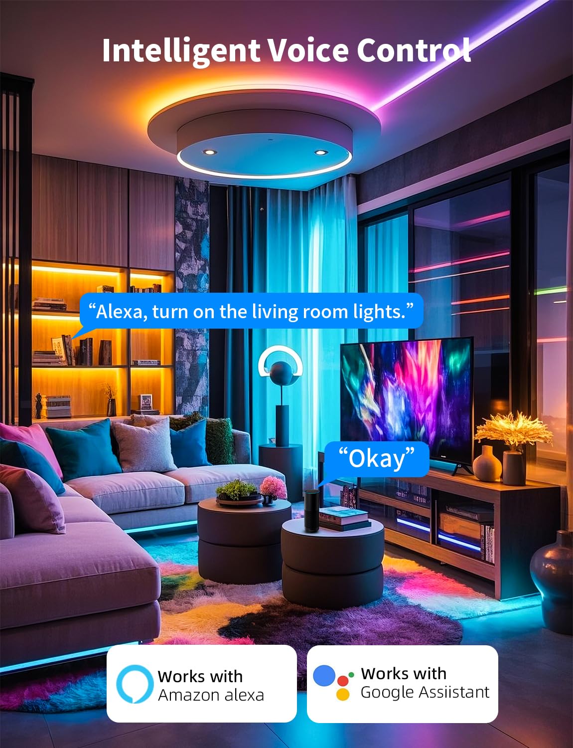 LED Pixel Controller WS2812B/WS2811 Bluetooth Alexa/Google App Control – SP528E