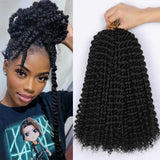 Extensii împletituri croșetate Passion Twist sintetice 30 cm, set 7 pachete – Culoarea 1B