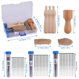 Felting Starter Kit 36 Pieces Dry Felting Needles 3 Sizes