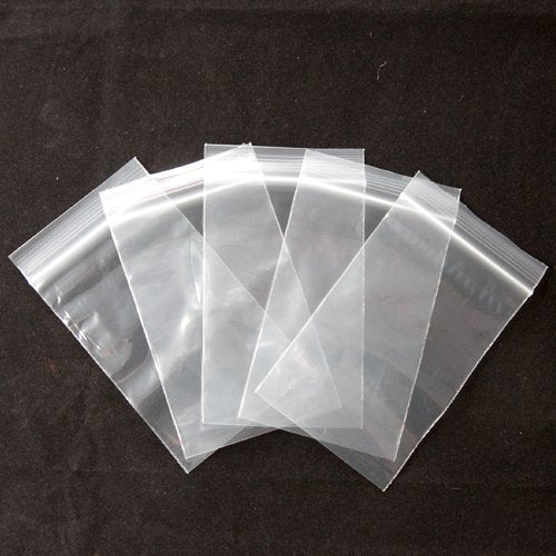 Resealable Zipper Bags 1000 Pack 40 x 60 mm - Clear