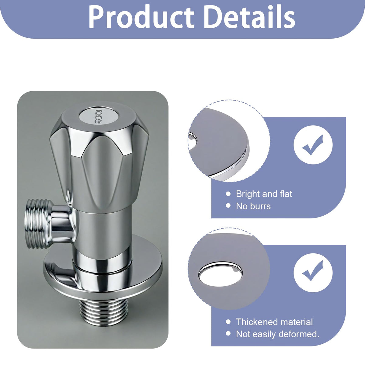 Rozete mascare din inox pentru țevi și baterii 21x80 mm, set 2 bucăți