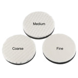 Lambswool Polishing Discs 75mm 8-Piece Buffing Pads for Rotary Tools – Cream