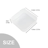 Plastic Storage Box 15 Compartments Transparent with Lid for Beads Jewellery Screws – Clear 6.4 x 6.4cm