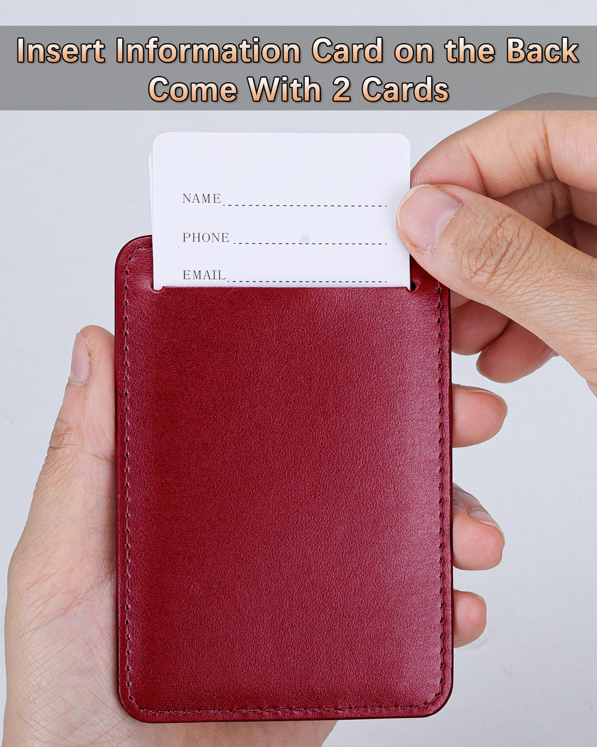 Luggage Tags 3-Pack PU Leather Privacy Cover Durable Travel ID – Assorted