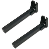 Picioare pliabile din metal pentru masă sau canapea reglabile 14-50 cm, set 2 bucăți – Negru H 50cm