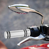 Manșoane ghidon moto 25mm CNC HDBUBALUS compatibile Harley Sportster Touring Dyna Softail