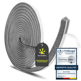 Self-Adhesive Brush Seal 6m 9x9mm for Doors & Windows – Grey