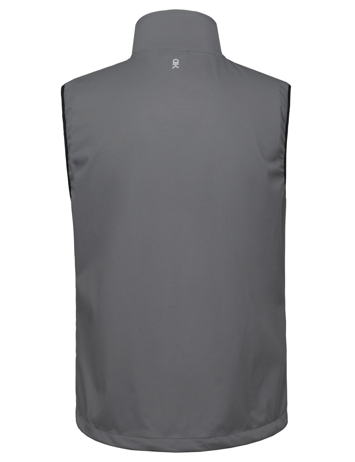 Men's Softshell Vest Windproof Lightweight for Hiking - Grey XXL