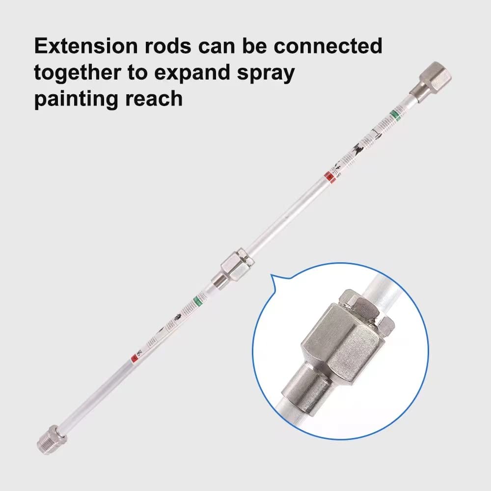 Airless Paint Spray Gun with Extension Rod – 30 cm
