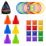 Kids Carnival Throwing Game Outdoor Target Toss – Pack