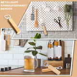 Wooden Bottle Openers Set 30 Personalised Wooden Handles – Natural