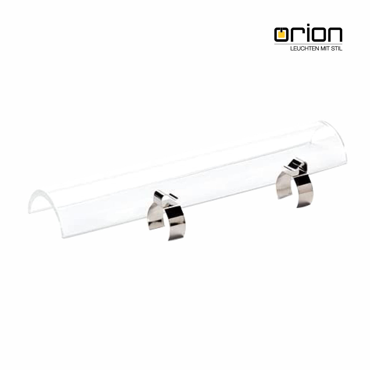 Protective glass for ceiling floodlight R7s clear Length: 135mm for 118mm rods Replacement glass Glass Halogen