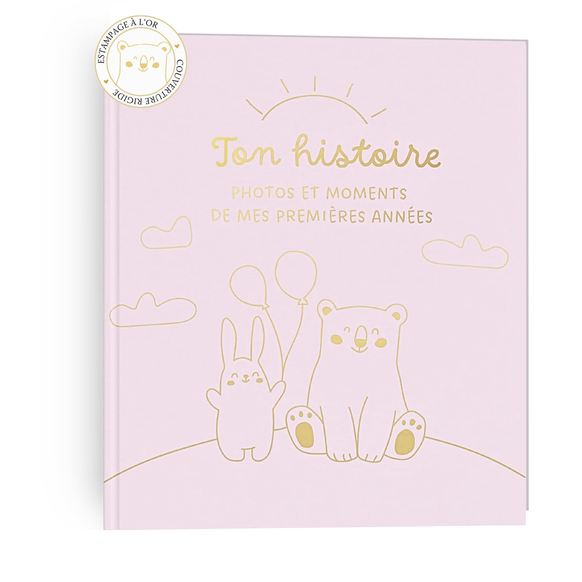 Baby Memory Album 'My First Year' Up to 5 Years Keepsake – Unisex