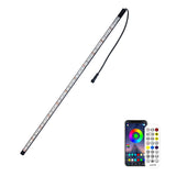 Bandă LED subacvatică cu telecomandă și aplicație IP68 impermeabilă 7 culori – 22 cm