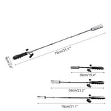 Adjustable Weed Burner Flame Weeder 39–79cm Detachable with Ergonomic Handle – 39–79cm
