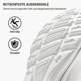 Women’s Slip-On Walking Shoes Breathable Lightweight Comfortable – White EU 38
