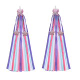 Handlebar Fringes Pair for Children's Bikes & Scooters Colorful Streamers – Multi