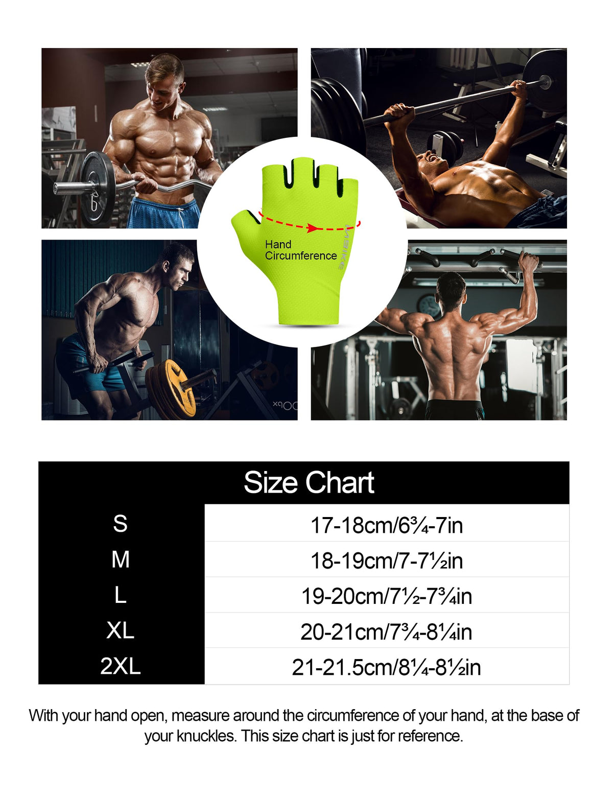 Fitness Training Gloves Crossfit Bodybuilding Gym Anti-Slip Breathable – Blue M