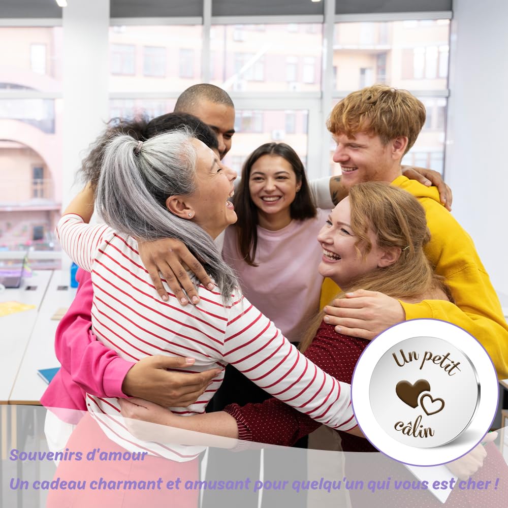 Novelty Gift 'A Small Hug' Keepsake for Colleagues Friends – 1pc