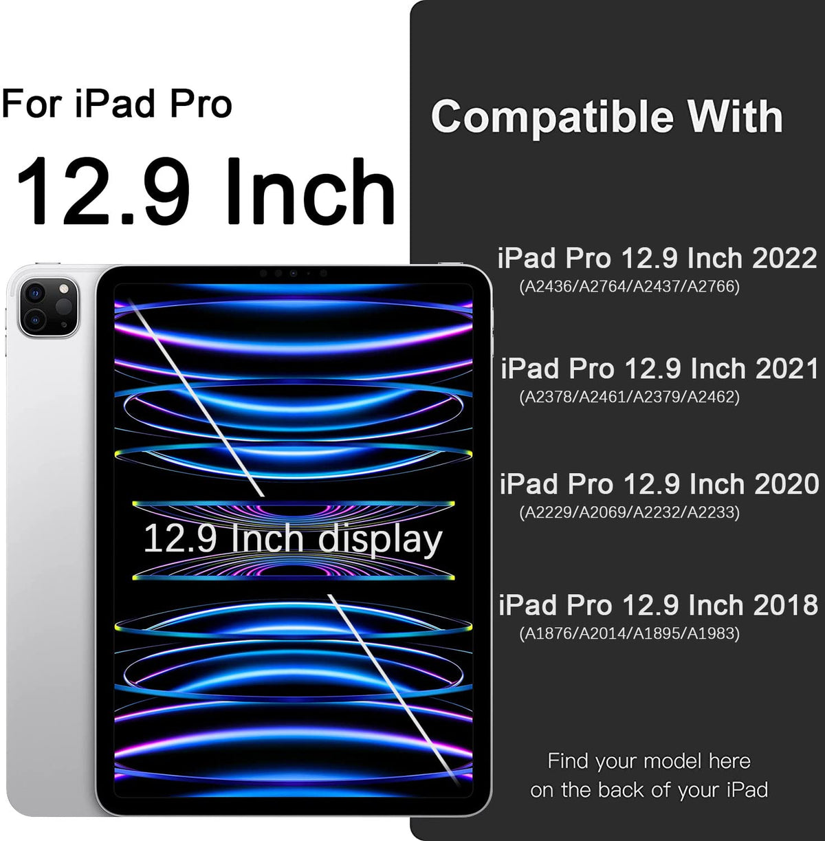 Husă de protecție Vobafe cu suport pentru Apple Pencil pentru iPad Pro 12.9 inch – Verde Brad