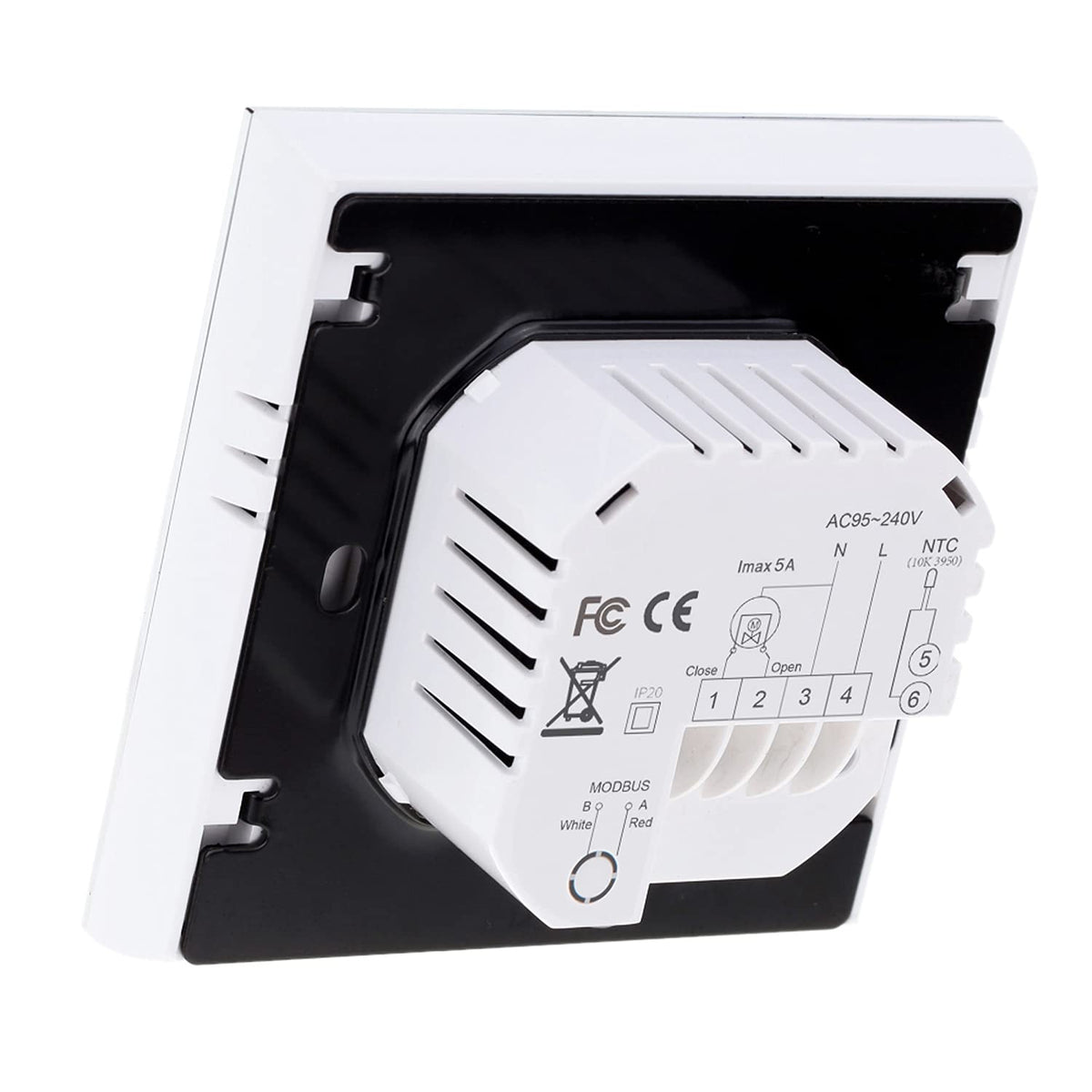 Termostat digital programabil tactil Kavolet 5A pentru încălzire în pardoseală
