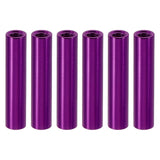 Distanțiere filetate din aluminiu M3 22 mm, set 6 bucăți – Mov