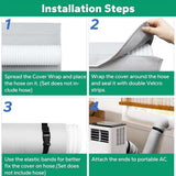 AC Hose Insulation Cover Protective Sleeve 150x50cm for Portable Air Conditioners – 150x50cm