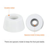 Non-Slip Rubber Feet 20 Sets 0.75×0.39in with Washers & Screws for Appliances