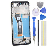 Motorola Moto E14 IPS LCD Display Assembly with Frame – Black