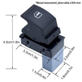 Passenger Side Window Lift Switch Window Lift Switch Suitable for VW Passat B6 Golf 6 Tiguan Jetta Polo