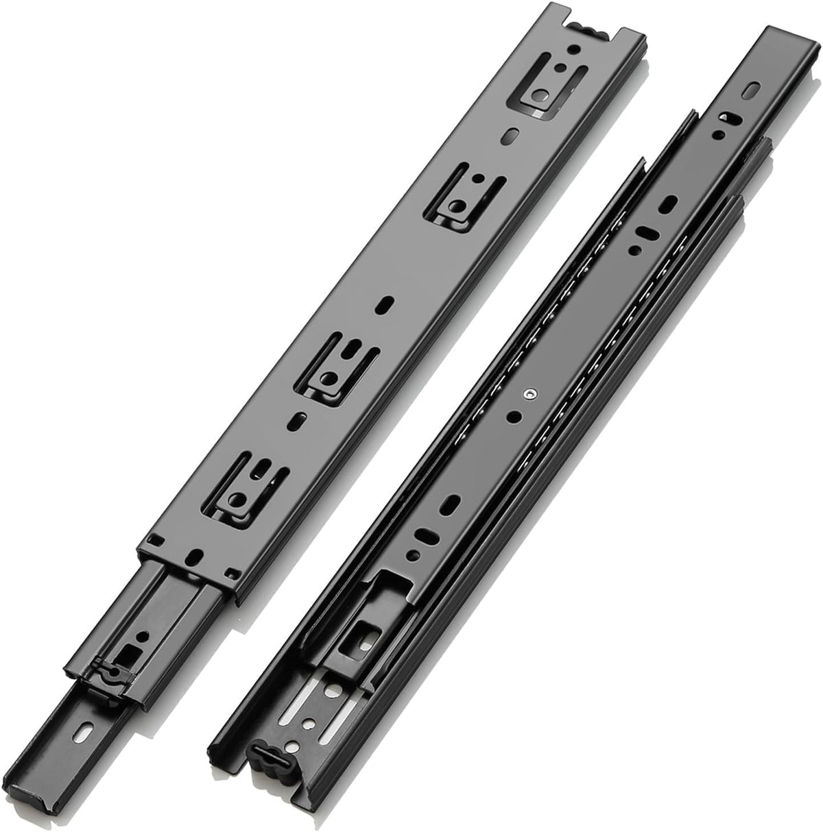 Glisiere cu bile cu extensie totală pentru sertare AOLISHENG 350 mm sarcină 45 kg, 1 pereche